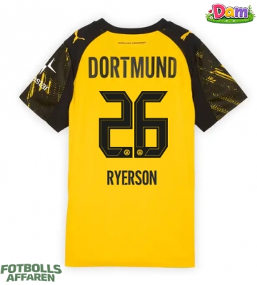 Borussia Dortmund Julian Ryerson #26 Hemmatröja Kvinnor 2025-26 Kortärmad